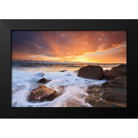 The Finale Black Modern Wood Framed Art Print by Gendreau, Katherine