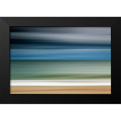 Ocean Storm Black Modern Wood Framed Art Print by Gendreau, Katherine