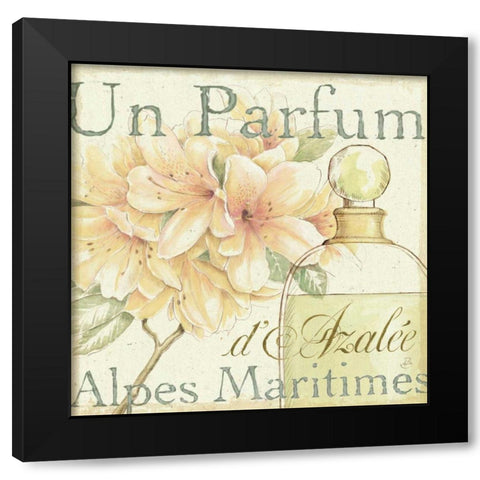 Fleurs and Parfum III Black Modern Wood Framed Art Print by Brissonnet, Daphne