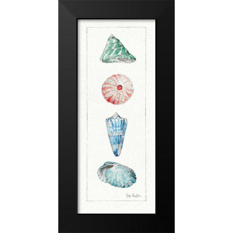 Sea Finds III Black Modern Wood Framed Art Print by Audit, Lisa
