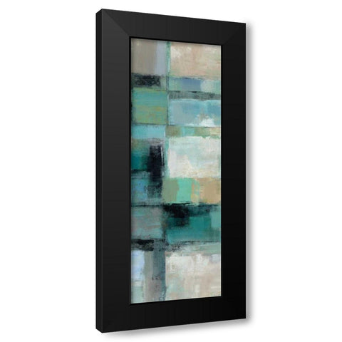 Island Hues Panel I Black Modern Wood Framed Art Print by Vassileva, Silvia