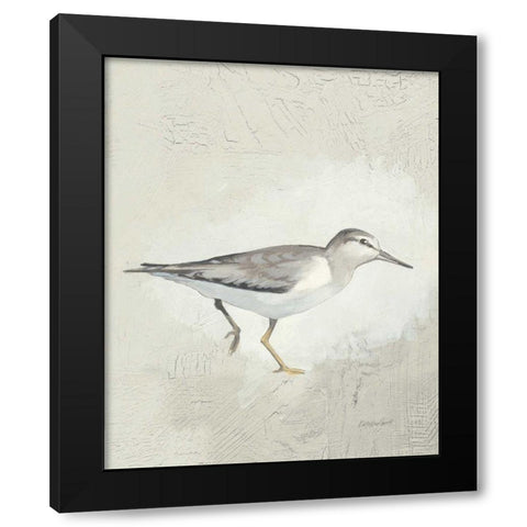 Sea Birds III Black Modern Wood Framed Art Print by Lovell, Kathrine