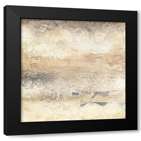 Circular Horizon II Black Modern Wood Framed Art Print by Paschke, Chris