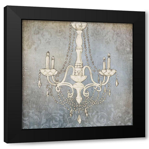 Luxurious Lights I Black Modern Wood Framed Art Print with Double Matting by Wiens, James