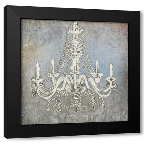 Luxurious Lights II Black Modern Wood Framed Art Print with Double Matting by Wiens, James