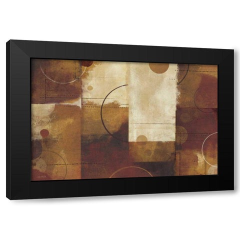 Geometric Spice I Black Modern Wood Framed Art Print by Mullan, Michael