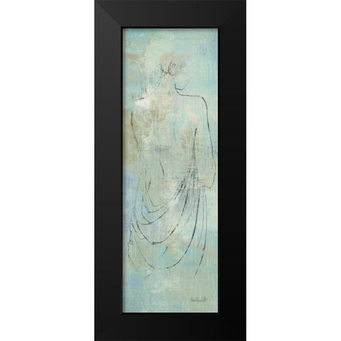 Beauty in the Mist I Panel Black Modern Wood Framed Art Print by Tavoletti, Anne