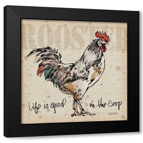 Farm Life III Black Modern Wood Framed Art Print with Double Matting by Tavoletti, Anne