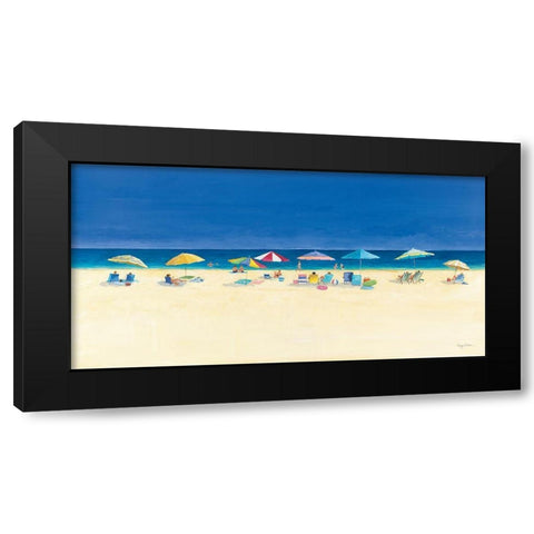 Day at the Beach Black Modern Wood Framed Art Print with Double Matting by Tillmon, Avery