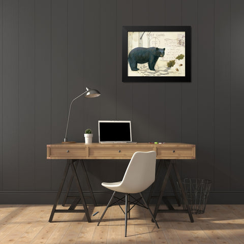 Northern Wild IV Black Modern Wood Framed Art Print by Wiens, James