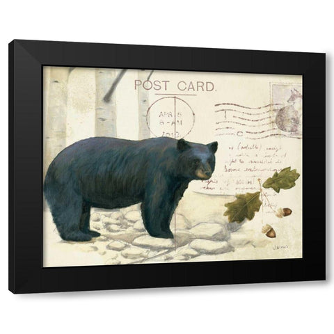 Northern Wild IV Black Modern Wood Framed Art Print with Double Matting by Wiens, James