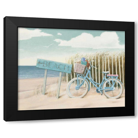 Beach Cruiser II Crop Black Modern Wood Framed Art Print by Wiens, James