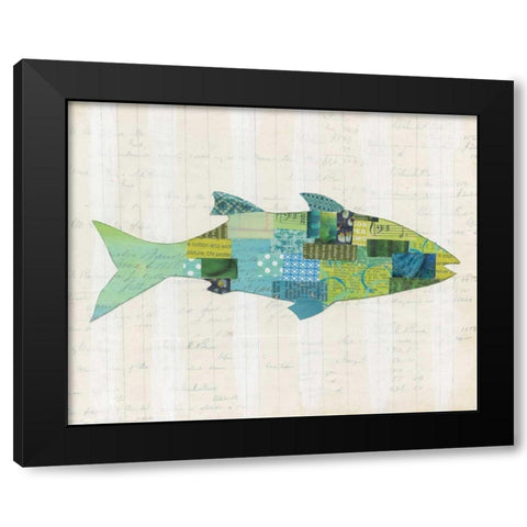 In the Ocean III Black Modern Wood Framed Art Print by Prahl, Courtney