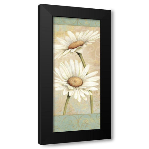 Beautiful Daisies II Black Modern Wood Framed Art Print by Brissonnet, Daphne