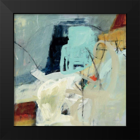 Apex II Black Modern Wood Framed Art Print by Anderson, CJ