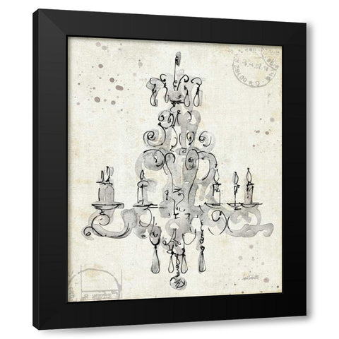 Museum Sketches II Black Modern Wood Framed Art Print with Double Matting by Tavoletti, Anne