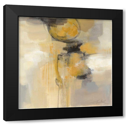 Solar Path I Black Modern Wood Framed Art Print by Vassileva, Silvia