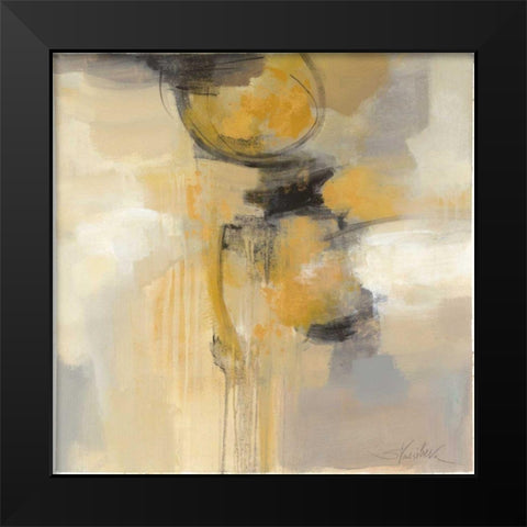 Solar Path I Black Modern Wood Framed Art Print by Vassileva, Silvia