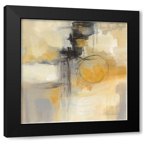 Solar Path II Black Modern Wood Framed Art Print by Vassileva, Silvia