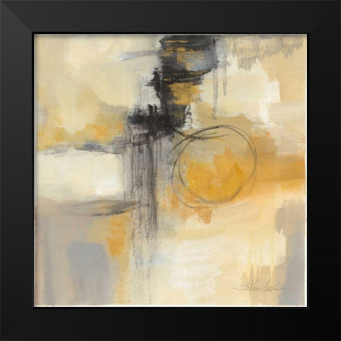 Solar Path II Black Modern Wood Framed Art Print by Vassileva, Silvia
