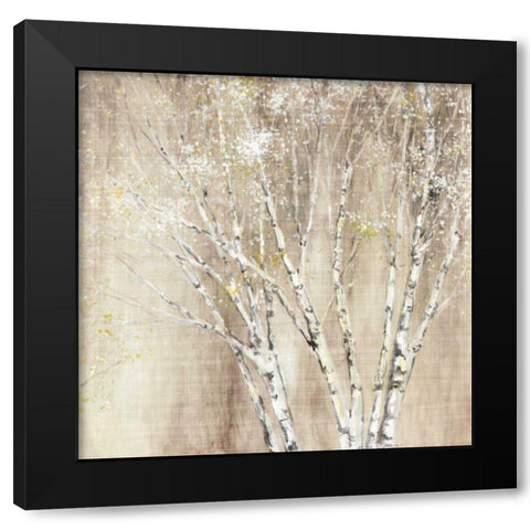 Blue Birch Neutral Black Modern Wood Framed Art Print with Double Matting by Purinton, Julia