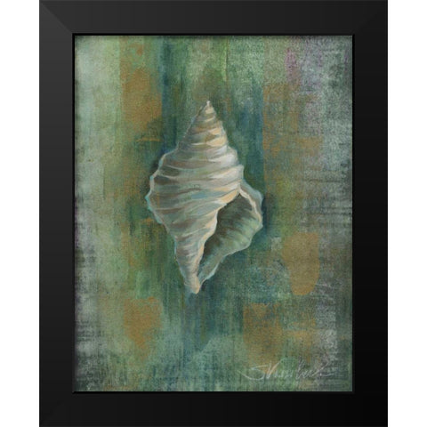 Tropical Sea III Black Modern Wood Framed Art Print by Vassileva, Silvia