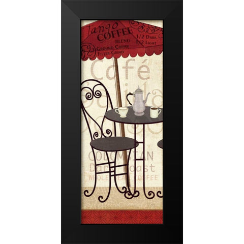 Tango Coffee I Black Modern Wood Framed Art Print by Charron, Veronique