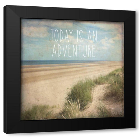 My Gypsy Soul III Black Modern Wood Framed Art Print by Pela Studio