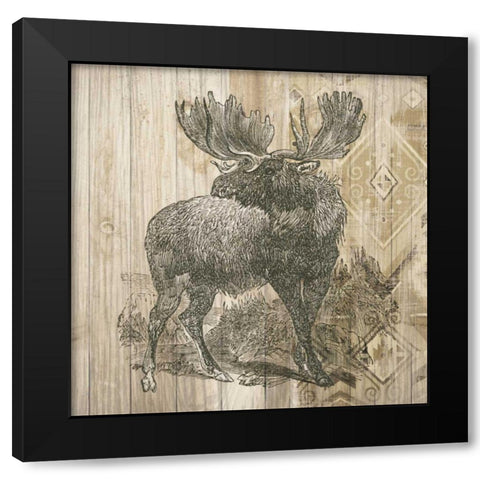 Natural History Lodge VIII Black Modern Wood Framed Art Print by DeNeige, Elyse