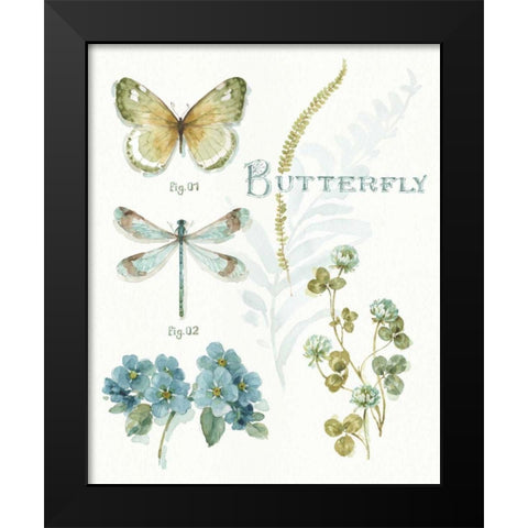 My Greenhouse Botanical I Black Modern Wood Framed Art Print by Audit, Lisa