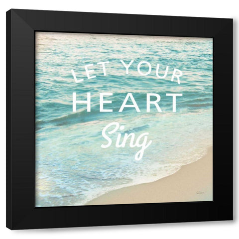 Sea Inspiration VI Black Modern Wood Framed Art Print with Double Matting by Schlabach, Sue