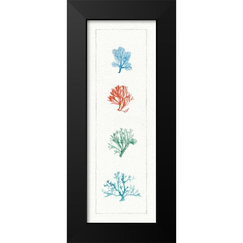 Water Coral VII Black Modern Wood Framed Art Print by Audit, Lisa