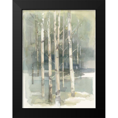 Birch Grove I Black Modern Wood Framed Art Print by Tillmon, Avery