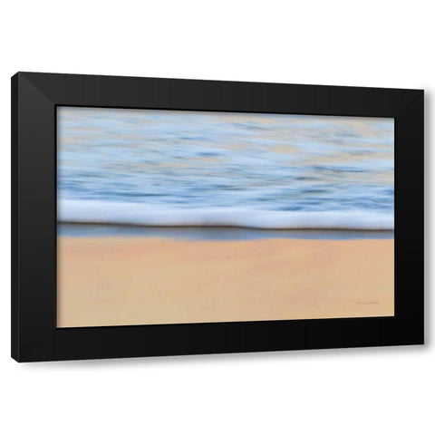 Oceans Edge Black Modern Wood Framed Art Print by Gendreau, Katherine