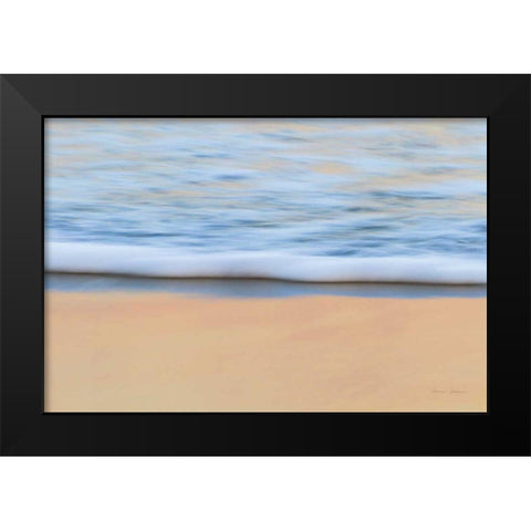 Oceans Edge Black Modern Wood Framed Art Print by Gendreau, Katherine