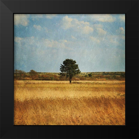 The Lonely Tree Black Modern Wood Framed Art Print by Gendreau, Katherine