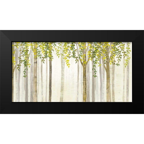 Down to the Woods Spring Crop Black Modern Wood Framed Art Print by Tillmon, Avery