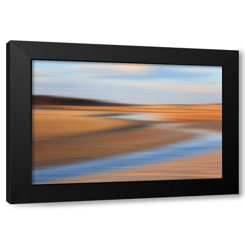 Low Tide Black Modern Wood Framed Art Print with Double Matting by Gendreau, Katherine
