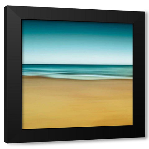 Montauk Mood Black Modern Wood Framed Art Print by Gendreau, Katherine