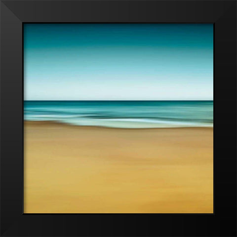 Montauk Mood Black Modern Wood Framed Art Print by Gendreau, Katherine