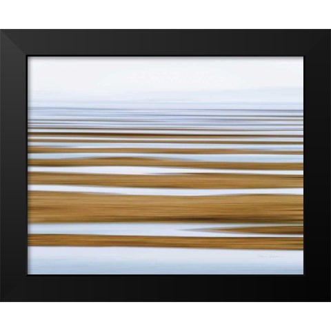 Sand Flats in Fog Black Modern Wood Framed Art Print by Gendreau, Katherine