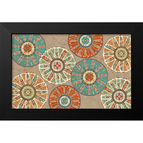 Southwest at Heart XII Black Modern Wood Framed Art Print by Charron, Veronique