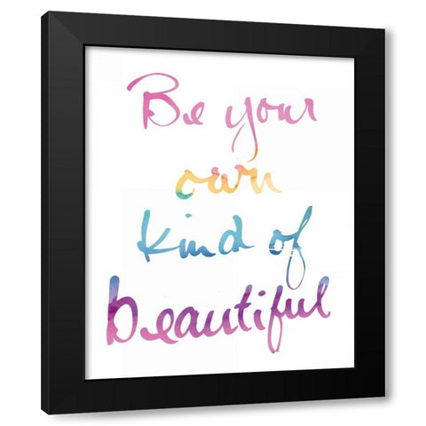 Miami Beautiful White Black Modern Wood Framed Art Print by Schick, Mike