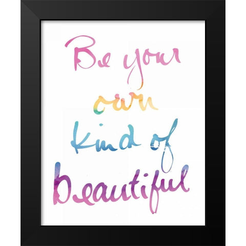 Miami Beautiful White Black Modern Wood Framed Art Print by Schick, Mike