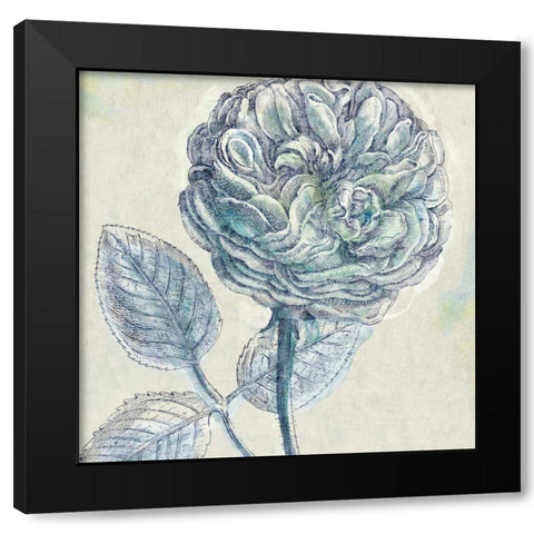 Belle Fleur III Black Modern Wood Framed Art Print with Double Matting by Schlabach, Sue