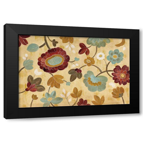 Arts and Crafts Garden I Black Modern Wood Framed Art Print by Vassileva, Silvia