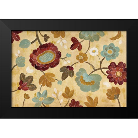 Arts and Crafts Garden I Black Modern Wood Framed Art Print by Vassileva, Silvia