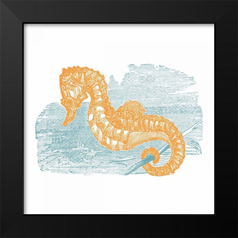 Sea Brights IV Black Modern Wood Framed Art Print by Wild Apple Portfolio