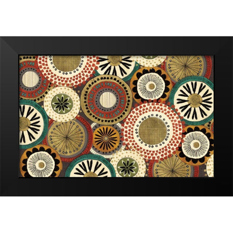 Spice Road I Black Modern Wood Framed Art Print by Charron, Veronique
