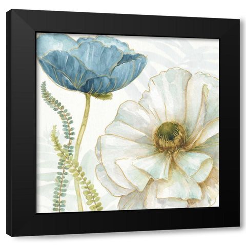 My Greenhouse Flowers III Black Modern Wood Framed Art Print by Audit, Lisa